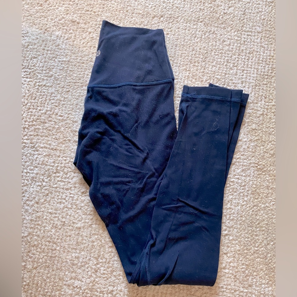 Lululemon Blue Cropped Align Pants